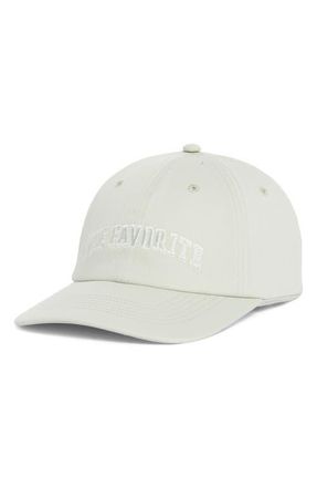 Favorite Daughter The Favorite Adjustable Baseball Cap in Light Sage at Nordstrom