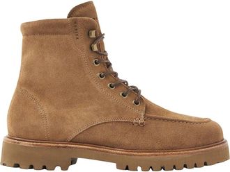 Nubikk Harvey Bruine Laarzen - Heren - Veterlaarzen - Bruin - 45 EU - Schoenen
