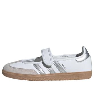 adidas (WMNS) adidas Samba Jane White Silver Metallic KJ3785