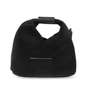 Maison Margiela Handbags, female, Black, Size: ONE SIZE Japanese Mesh Crossbody Bag