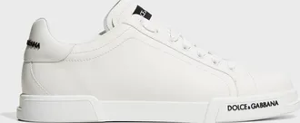 Dolce & Gabbana Men & apos;s Portofino Calf Leather Low-Top Sneakers