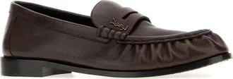 Saint Laurent Mens Le Loafer 15 M Corv-Go Of Parisbrown Mocassini Loafers