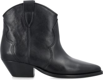 Isabel Marant Dewina Boots - Dames - Cowboylaarzen - Zwart - 36 EU - Leer - Schoenen