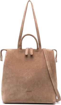 Mars&egrave;ll 4 Lunga suede tote bag - women - Calf Leather - OS - Brown