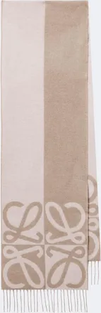 Loewe Sciarpa Anagram in lana e cashmere