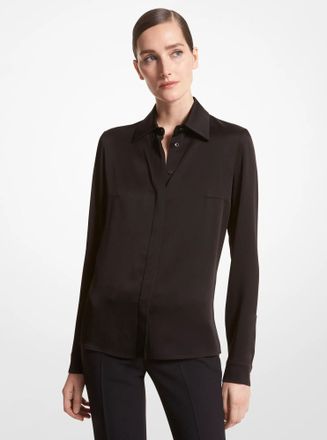 Michael Kors Hansen Charmeuse Shirt