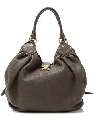 Louis Vuitton Mahina Leather L Hobo (Authentic Pre-Loved)