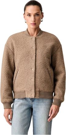 Guess Bomber Jassen - Dames - Bomber jackets - Bruin - M - Jassen