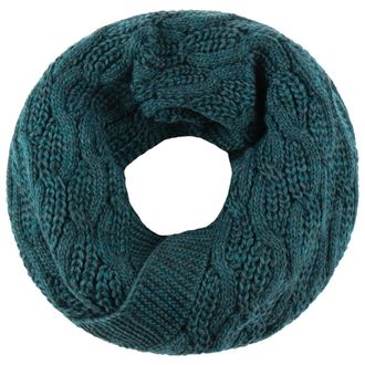 Seeberger Vesina Snood Women - winter scarf women&acute;s Autumn-Winter - One Size petrol blue