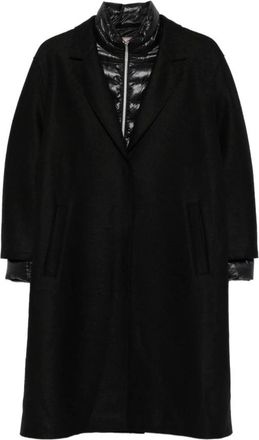 Herno Double-layer Jas - Dames - Mantel - Zwart - XL - Jassen
