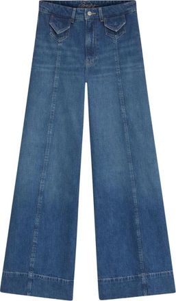 HUGO BOSS Dames, Jeans, Blauw, Maat: W24 Katoen