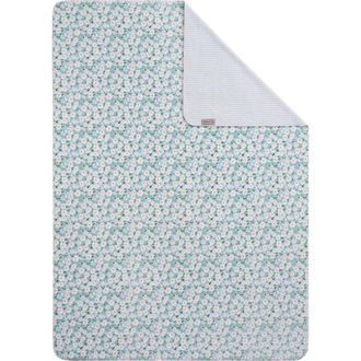 Hunter Reversible Plush Throw Blankets in Nantucket Breeze Field Daisies at Nordstrom