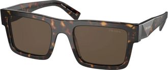Prada 0PR 19Ws - unisex - Zonnebrillen - Bruin - 52 MM - Accessoires