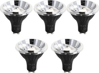 LUEDD Luedd - Juego De 5 Bombillas Led Gu10 Regulables En 3 Pasos 70mm 6.5w 600lm 3000k
