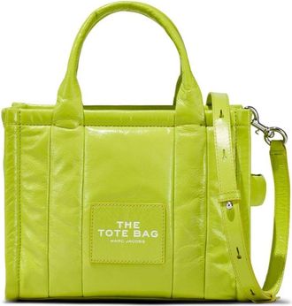 Marc Jacobs The Shiny Crinkle Small Tote bag - unisex - Leather - OS - Green