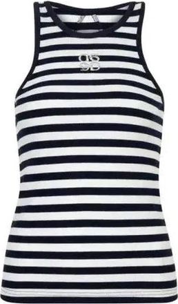 Dante6 Monogram Tanktop - Dames - Tops zonder mouwen - Wit - XS - Katoen - Tops