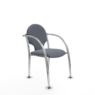 Piqueras y Crespo Silla De Recepci&oacute;n Hell&iacute;n Piqueras Y Crespo 220ptcrb220 Gris 2 Unidades