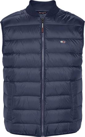 Tommy Jeans Packable Light Down Vest - Heren - Bodywarmers - Blauw - XS - Nylon - Jassen