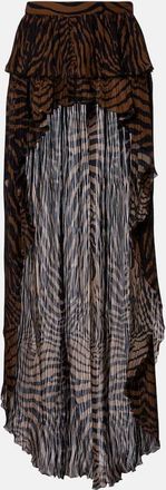 Blumarine Minigonna asimmetrica con stampa