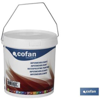 cofan Impermeabilizante Color Gris (4 Lt), Revestimiento Impermeabilizante Cuenta Con Mucha Elasticidad Lo Que Le Permite Acompa&ntilde;ar Los Movimientos De Dilat