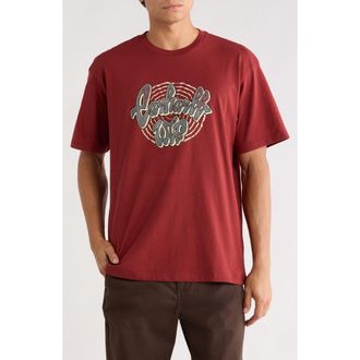 Carhartt Work in Progress Chedda Short Sleeve Graphic T-Shirt in Dark Brick Heavy Stone Wash at Nordstrom, Size X-Large