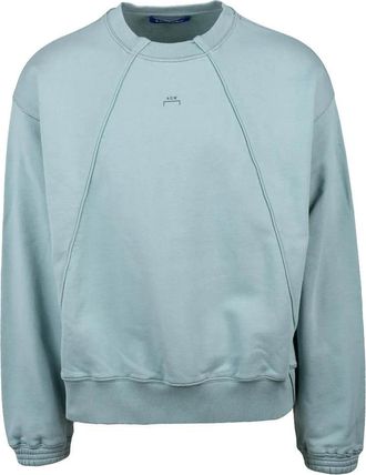 A-Cold-Wall* Aqua Crew Neck Cotton Men Sweatshirt