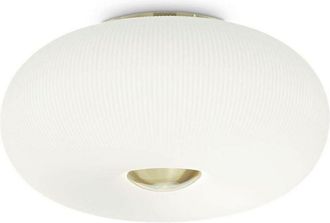 Ideal Lux Ideal Lux - Arizona - 3 Light Flush Ceiling Light White