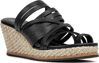 Donald J Pliner Gallore Leather Wedge Sandal