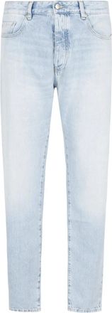 Icon Denim Los Angeles Kanye Jeans - Heren - Slim Fit Jeans - Blauw - W31 - Katoen - Jeans