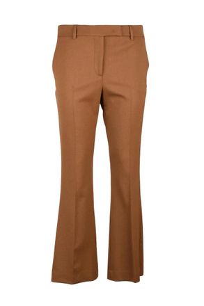 Ql2 Quelledue Straight Leg Trousers - Brown