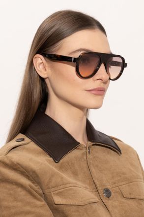 Thierry Lasry Dynasty Sunglasses, Unisex, Brown