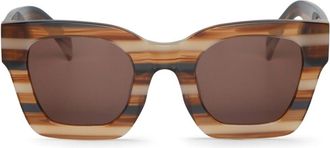 Mr.Boho Bondi BHT42-08 Womens Sunglasses Brown Size 49