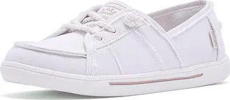 Skechers Bobs B Cute 2.0 - Seaside Stride Womens Shoes White : 6.5 B - Medium, Canvas