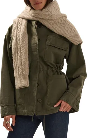 Favorite Daughter The Major Jacket in Army at Nordstrom, Size X-Large
