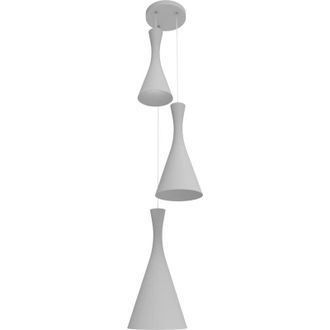 Lumicom Jaqueline L&aacute;mpara De Techo Composici&oacute;n Mate 3xe27