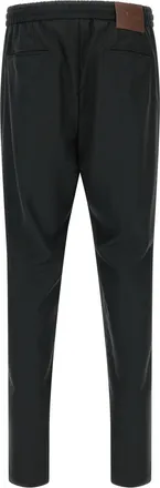 Kiton Mens Gray Wool Casual Pants