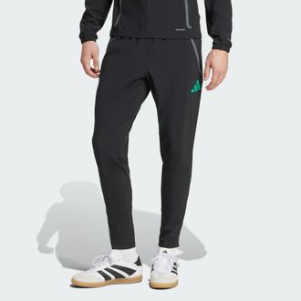 adidas adidas Performance Mens Algeria Tiro 25 Competition Vis Tech Travel Pants - Black - Size X-Small