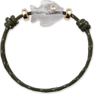 &Eacute;liou Mazu Cord Bracelet in Green at Nordstrom