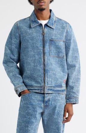 Icecream Band Coneman Denim Jacket in Caramel at Nordstrom Rack, Size Small