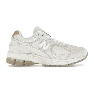 New Balance Sneakers, male, White, Size: 12 1/2 US 2002R Quilted