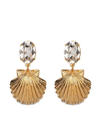Jennifer Behr Capesante earrings - White