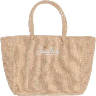 MC2 Saint Barth Handtas van natuurlijke raffia - Dames - Shoppers - Beige - ONE Size - Tassen