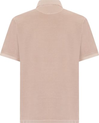 GANT Mens Polo Shirt Beige Cotton T-shirts And Polos