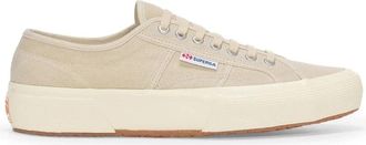 Superga Washed Cotton Schoenen - Heren - Sneakers - Beige - 41 EU - Katoen - Schoenen