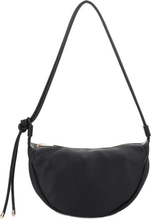 Mali + Lili Aria Recycled Vegan Leather Shoulder Bag in Black at Nordstrom