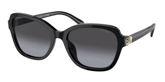 Coach HC8349U CD481 50028G Womens Sunglasses Black Size 56