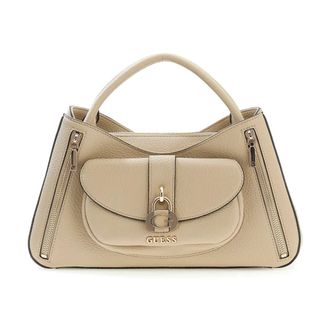 Guess Cordelia Logo Luxury Satchel - female - Guess - Handbags - Brown - ONE SIZE - Bags