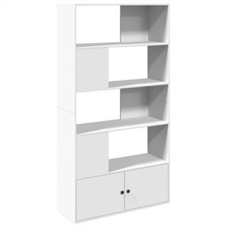 vidaXL Vidaxl - Estanter&iacute;a De Madera De Ingenier&iacute;a Blanca 100x36x189 Cm