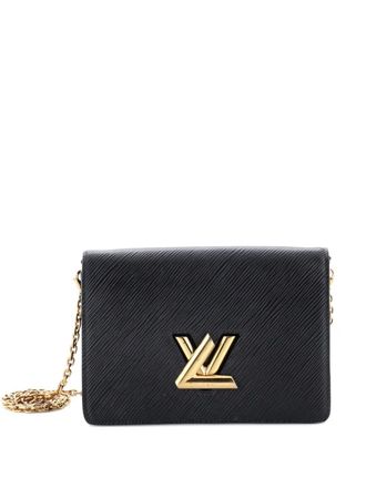 Louis Vuitton Twist Belt Wallet on Chain Epi Leather crossbody bag - Black