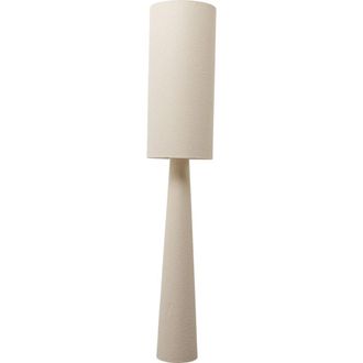 Kare Design L&aacute;mpara de pie beige boucl&eacute; 190 cm de lino
